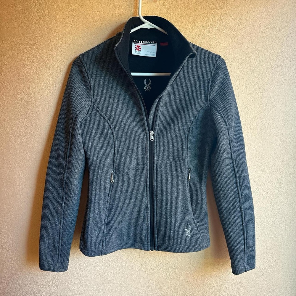Gray Spyder Core Jacket Size XS